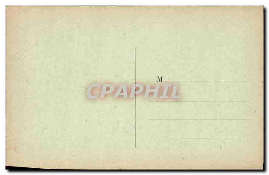 Palais de FONTAINEBLEAU – Château et Bassin du Tibre — Édition CPAPHIL n°188 — Verso