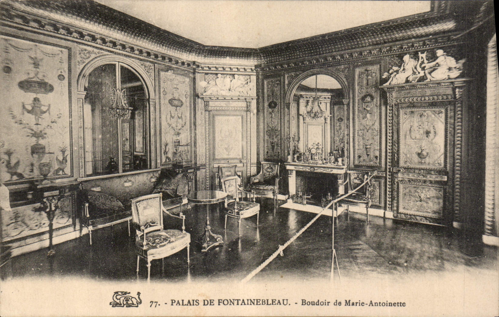 Palais de Fontainebleau - Boudoir de Marie-Antoinette — n°77