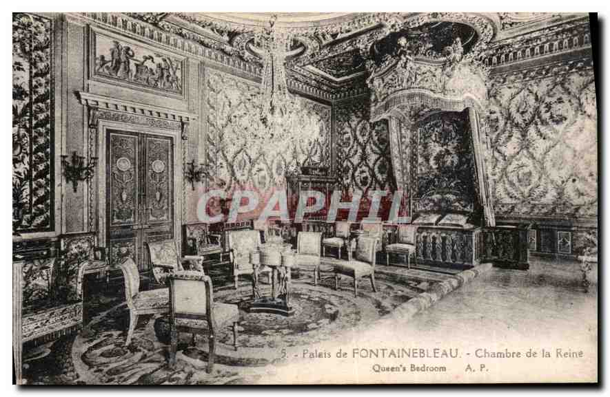 Palast von Fontainebleau - Zimmer der Königin — A.P. (Verlag)