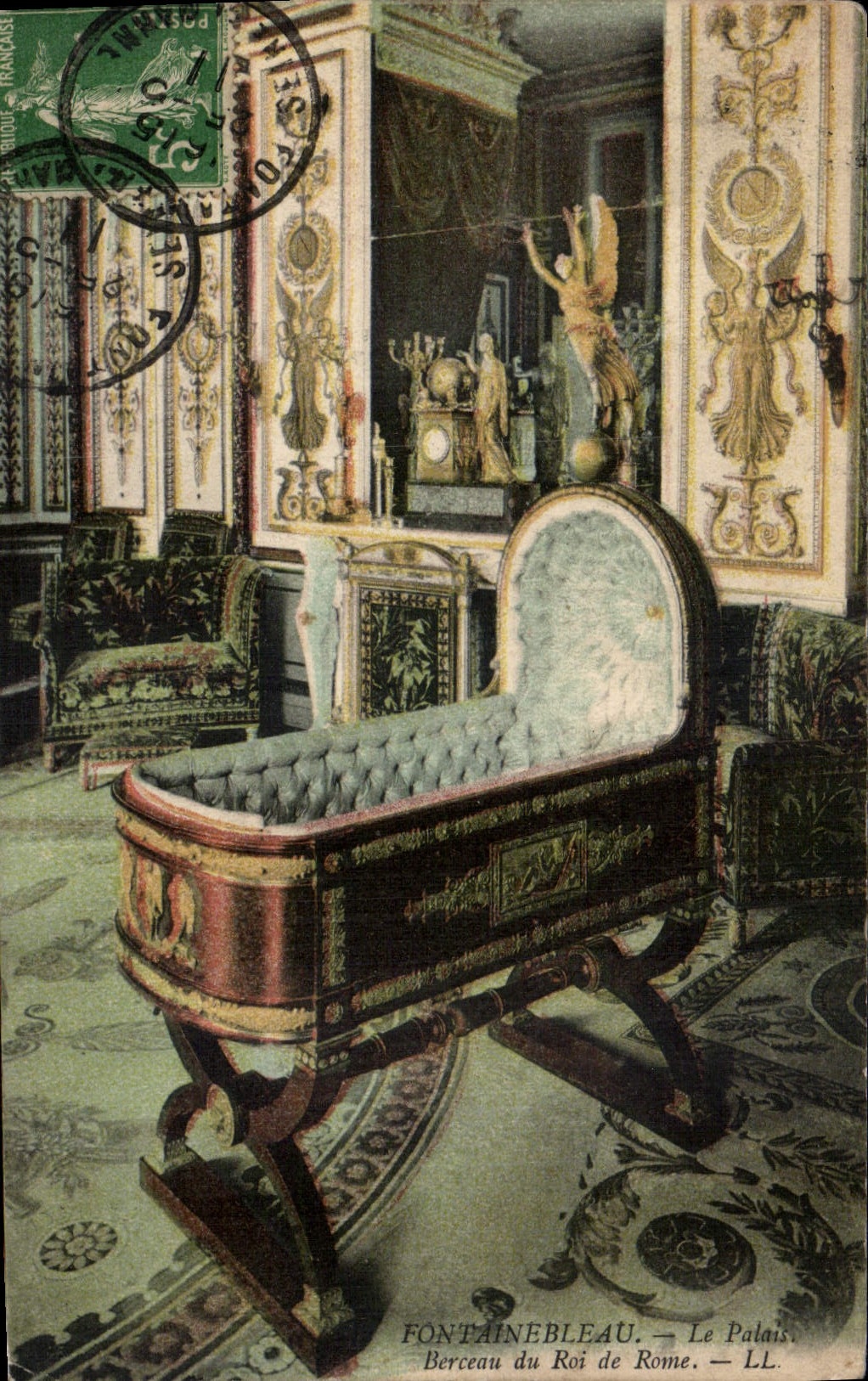 Fontainebleau — Le Palais. Berceau du Roi de Rome. — LL.
