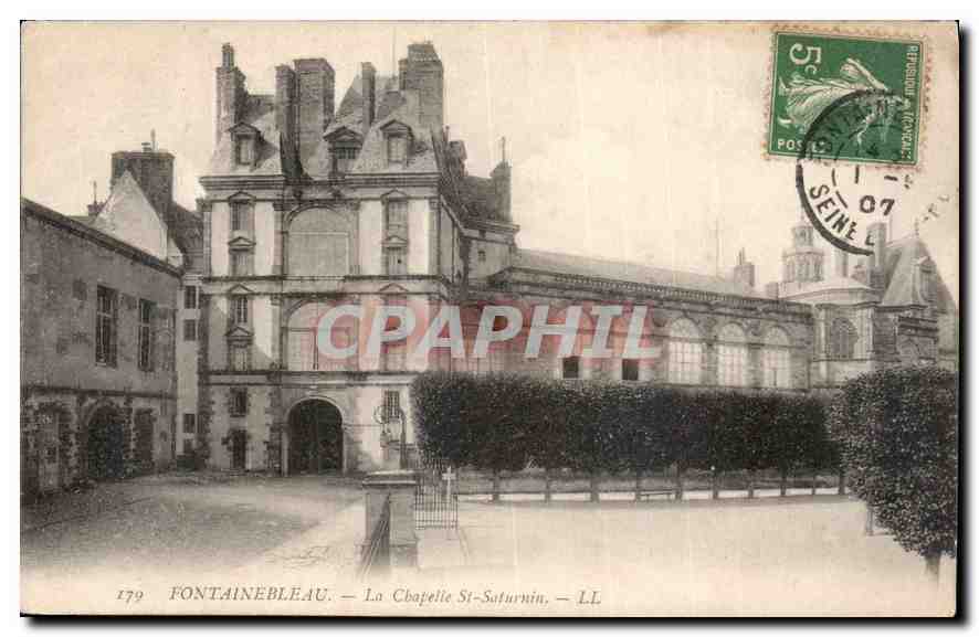 Fontainebleau — Die Kapelle Saint-Saturnin — LL