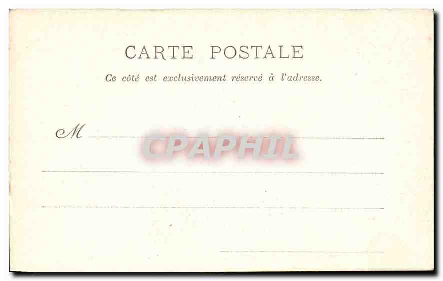 CPA Palais de Fontainebleau Galerie Henri II salle des Fetes  — Rückseite