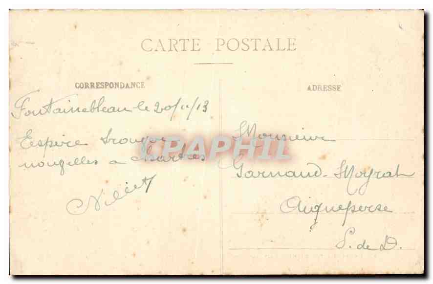 Palais de Fontainebleau — Salle du Trône — Éditeur non identifié, n° 78 — Reverso