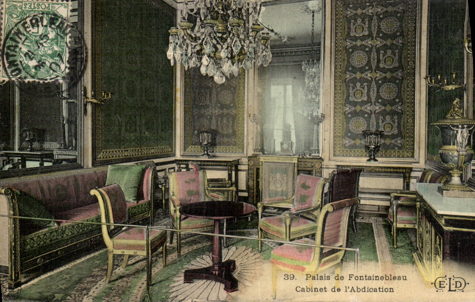 Palacio de Fontainebleau — Estudio de la Abdicación — ELD n°39