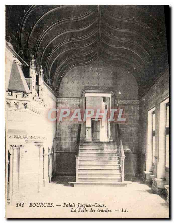CPA Bourges Palais Jacques Coeur la salle des grades 