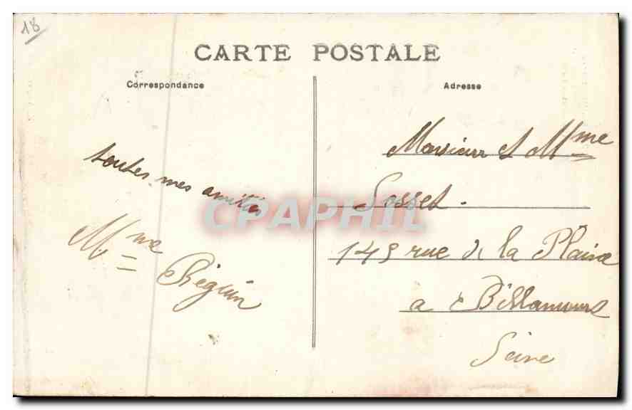 Mehun-sur-Yèvre — Castillo de Carlos VII (La Grosse Tour) — E. Augier, Bazar — Reverso