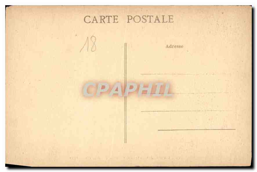 CPA St Amand Montrond Cher Joli coin sur le Cher  — Rückseite