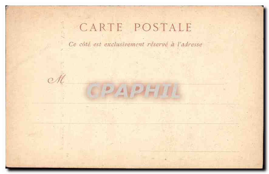 CPA Bourges Portail Meridional de la Cathedrale  — Back