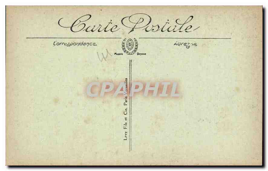 CPA Langeais le Chateau la Salle des Gardes Stalle XV siecle  — Verso