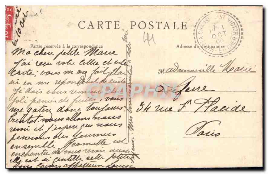CPA Blois Chateau Porte Louis XII  — Verso