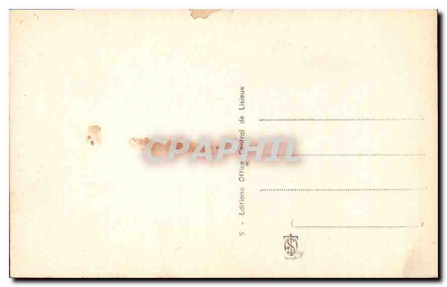 CPA Sainte Therese de l'Enfant Jesus et sa Soeur Celine  — Verso