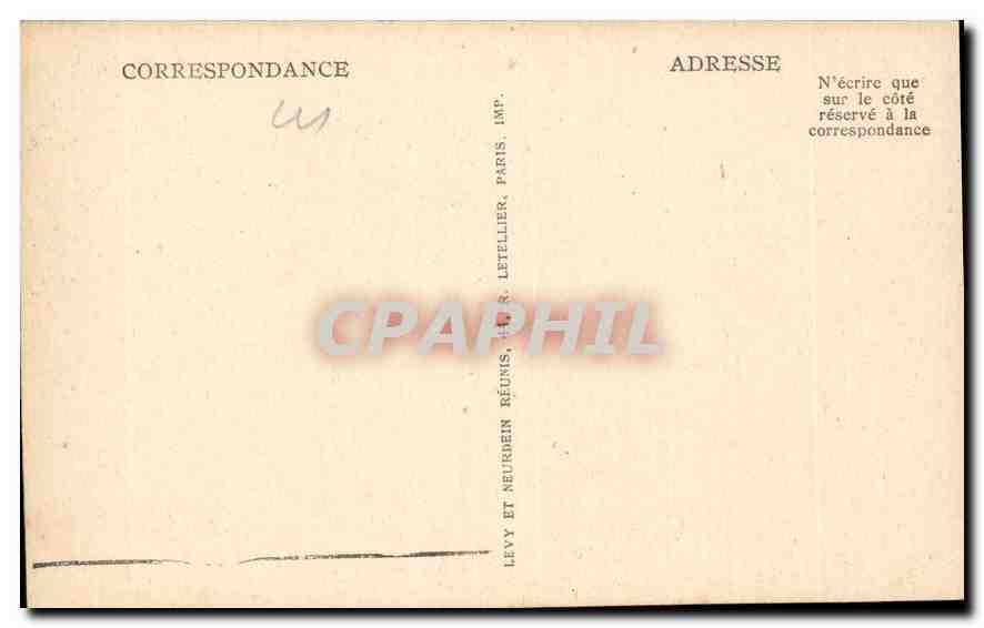 CPA Chateau de Chambord Caissons superieurs a une petiteporte de la Salamandre et de l'Initiale de F — Verso