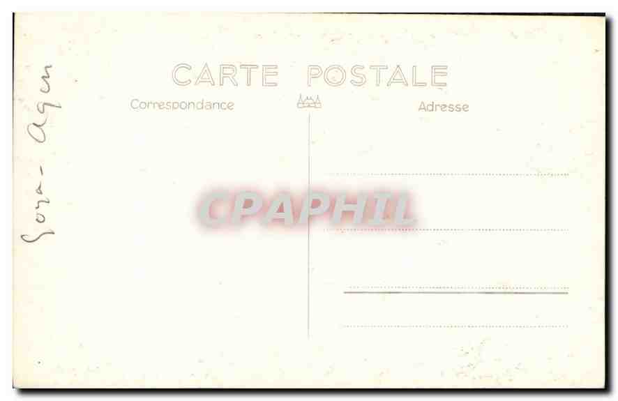 CPA Peinture Femme — Rückseite