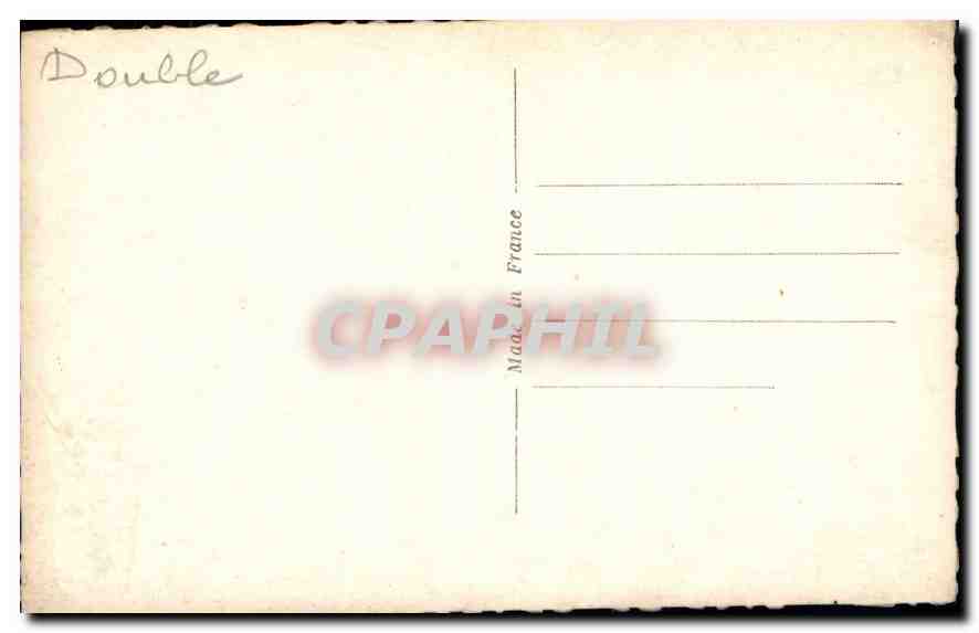CPA Bonne Annee Homme — Verso