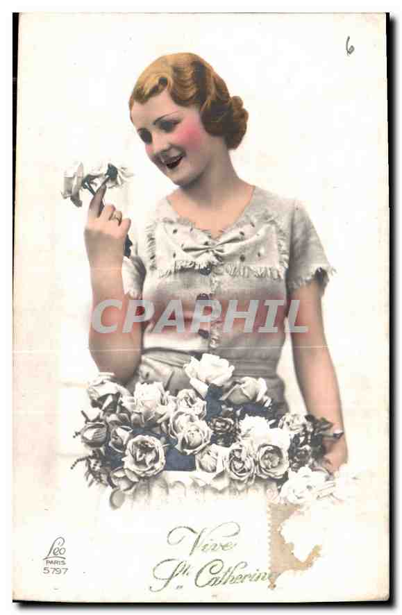 CPA Vive Ste Catherine Femme