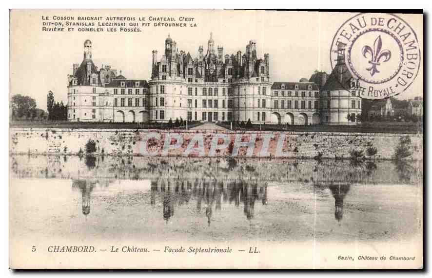 CPA Chambord le Chateau Facade Septentrionale 