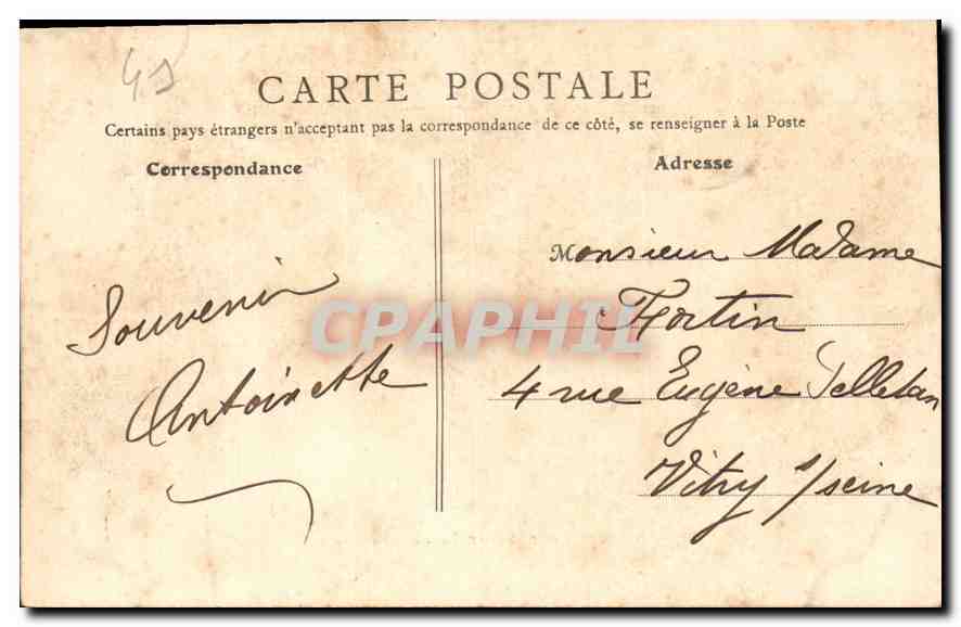 Chaumont-sur-Loire — Le Château — B. F., Paris, n°3 — Reverso