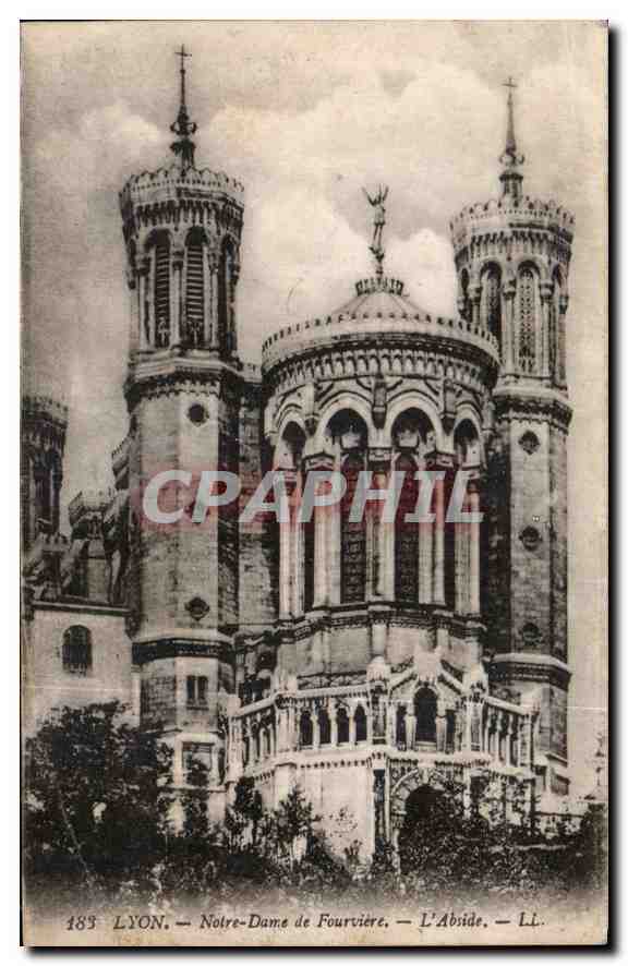 CPA Lyon Notre Dame de Fourvriere l'Abside 
