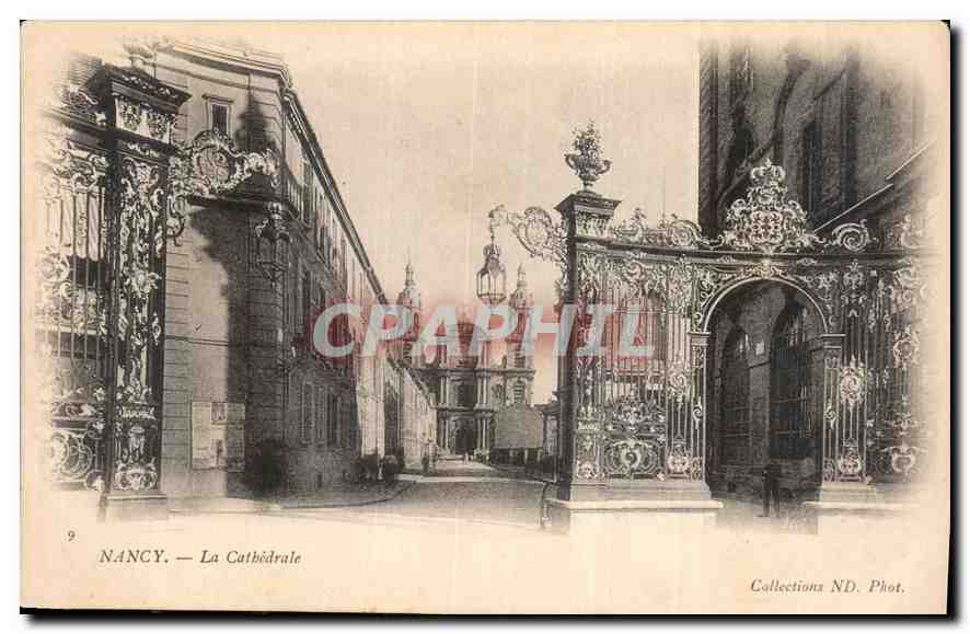 CPA Nancy la Cathedrale 