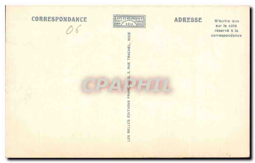 CPA Monte Carlo le Casino  — Rückseite