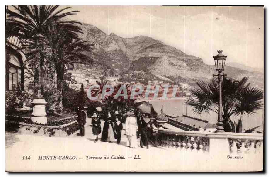 CPA Monte Carlo Terrasse du Casino 