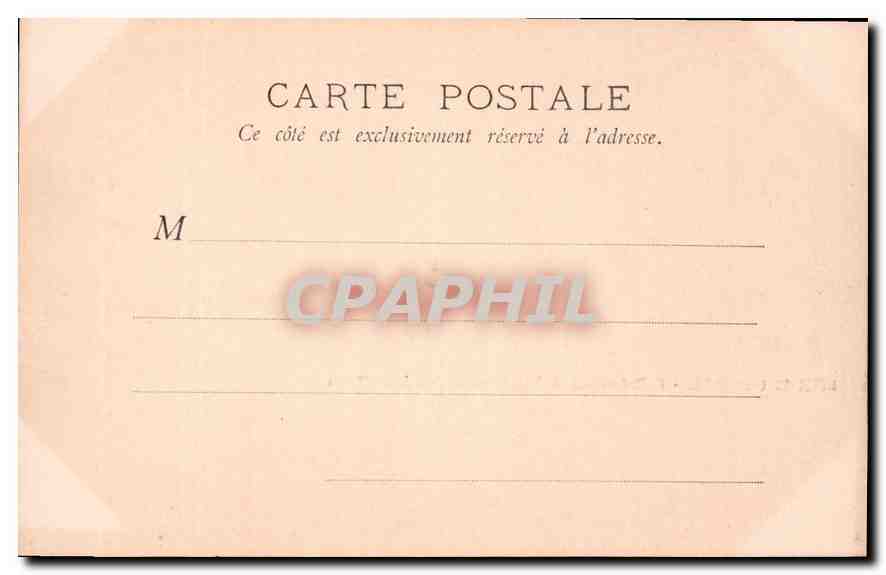 CPA Musee du Luxembourg l'Infirmerie des Invalides  — Rückseite