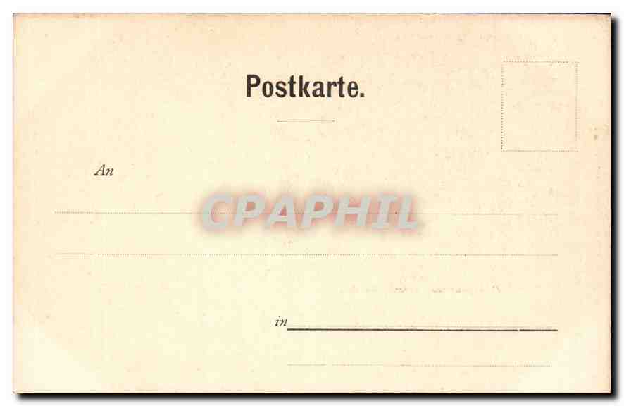 CPA Munchen Susanne im Bade Rubens — Rückseite