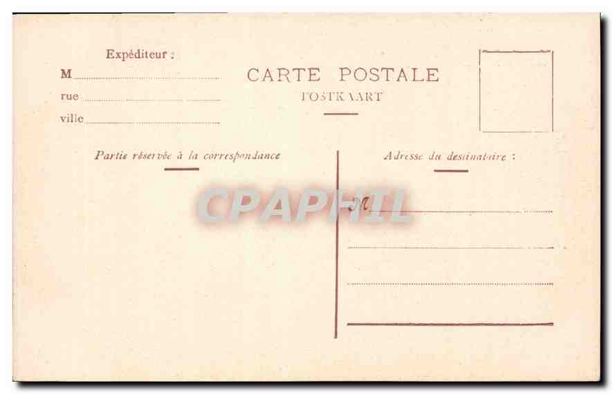CPA Anvers Exposition Fordaens Neptune et Amphitrite  — Back