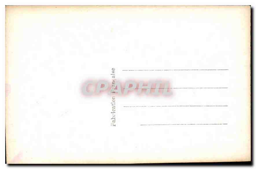 CPA Femme — Rückseite