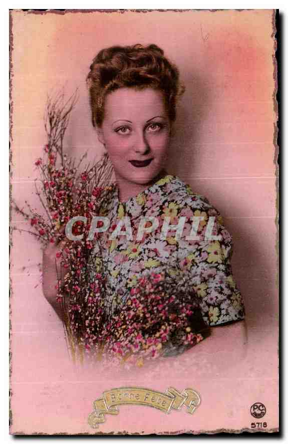 CPA Bonne fete Femme