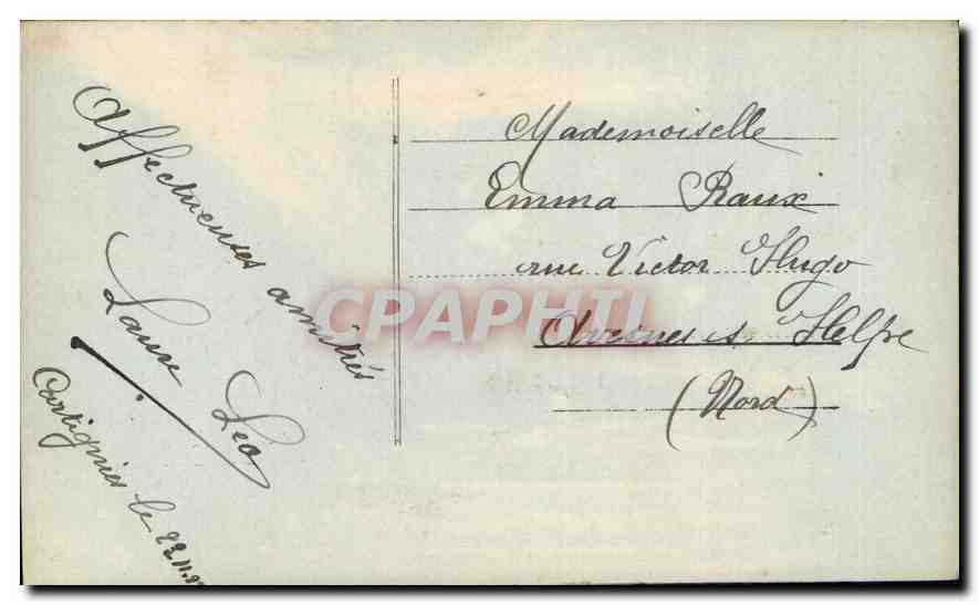 Portrait d'une jeune femme — éditeur LA D.S. n° 539 — Verso