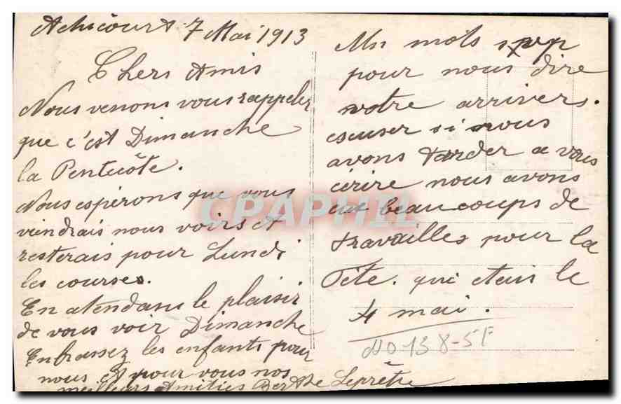 Jeune femme en robe élégante — avec bouquet — éditeur E.L.A. n°875 — Rückseite