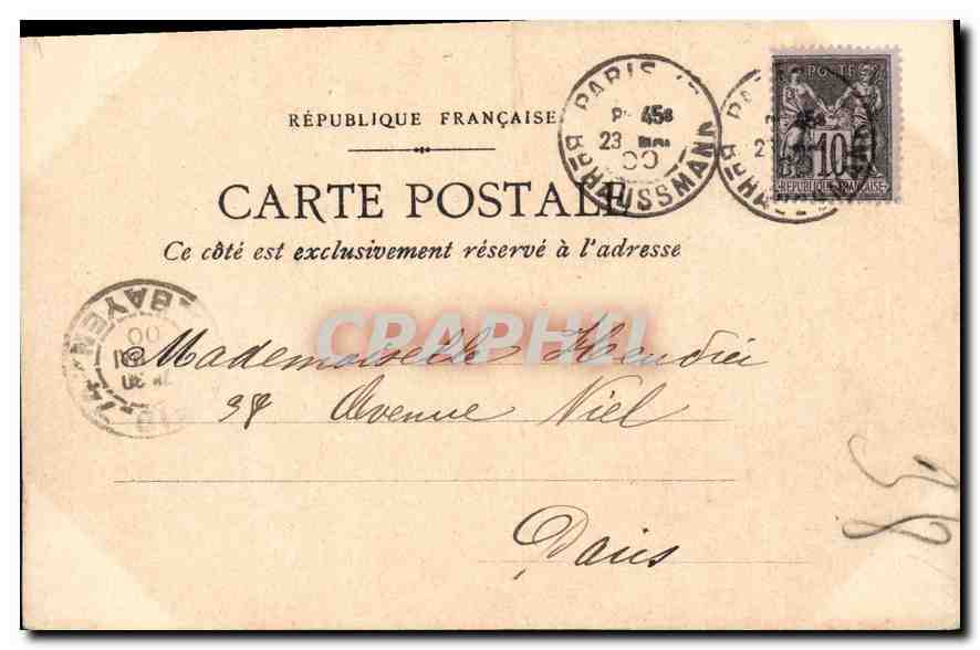 CPA Mme Elisabeth Louis Vigee 1755 1842 Marie Antoinette Musee de Versailles  — Verso