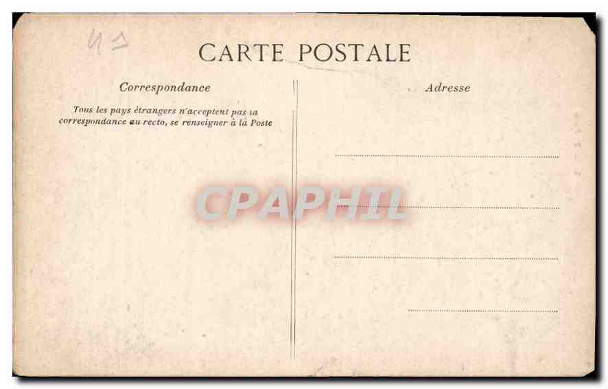 CPA Chambord Cote Sud  — Verso