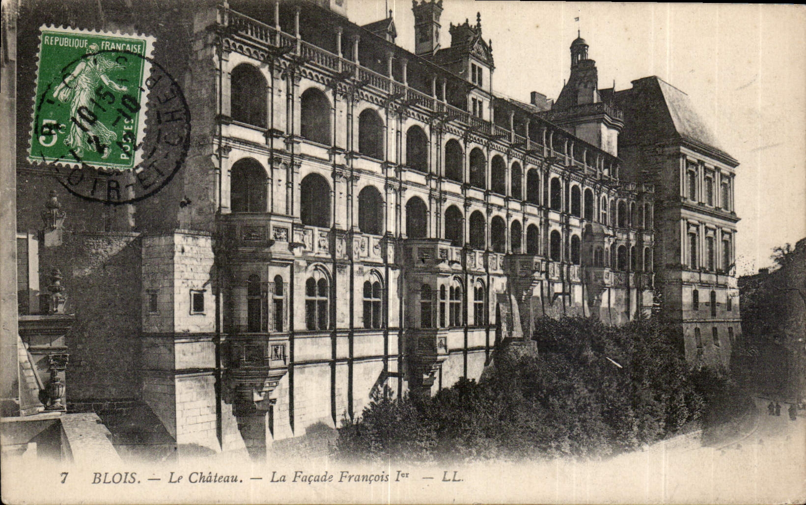 Blois — Le Château — La Façade François Ier — LL