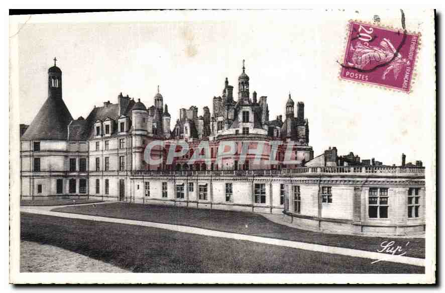 CPA Chambord L et C le Chateau Aile Henri II 