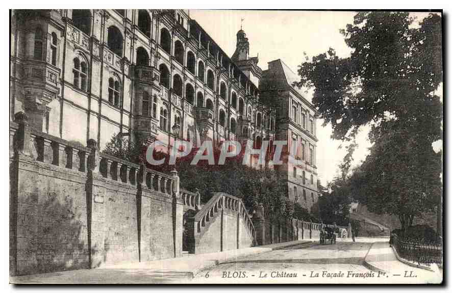 CPA Blois le Chateau la Facade Francois Ier 