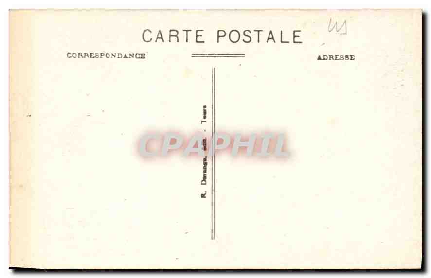 CPA Cheverny L et Ch le Chateau Tableau de Cosme de Medicis Ecole du Titien  — Rückseite