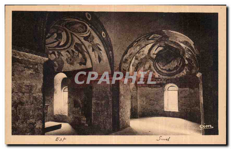 Chapelle Saint-Gilles — Abside Sud — Héliogravure Combier Macon
