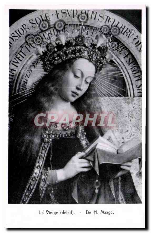CPA La Vierge detail De H Maagh 