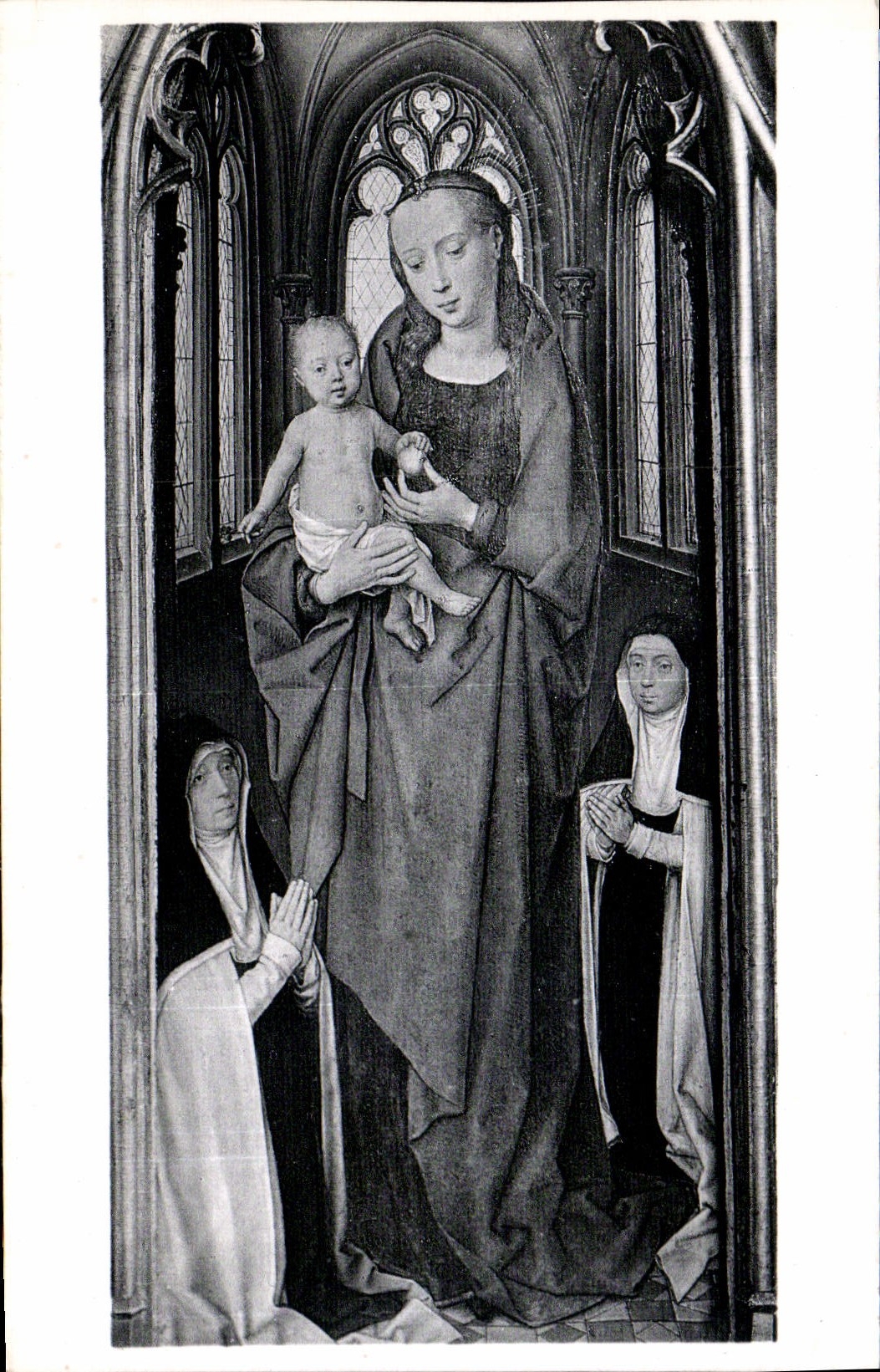 Châsse de Sainte Ursule — La Vierge et l'Enfant — Ern. Thill, Brugge