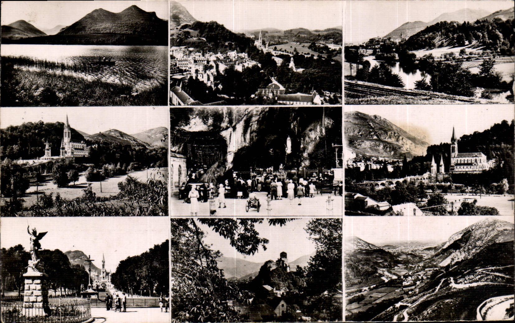 CPA Souvenir de Lourdes 
