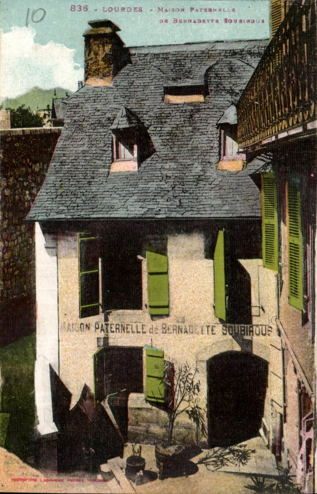 CPA Lourdes Maison de Bernadette Soubirous