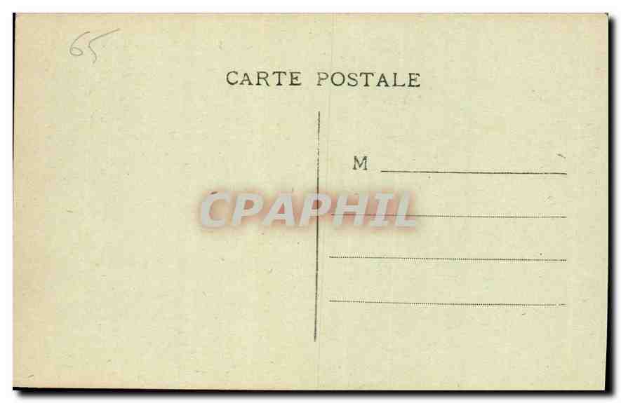 CPA Les Pyrenees Lourdes la Basilique  — Verso