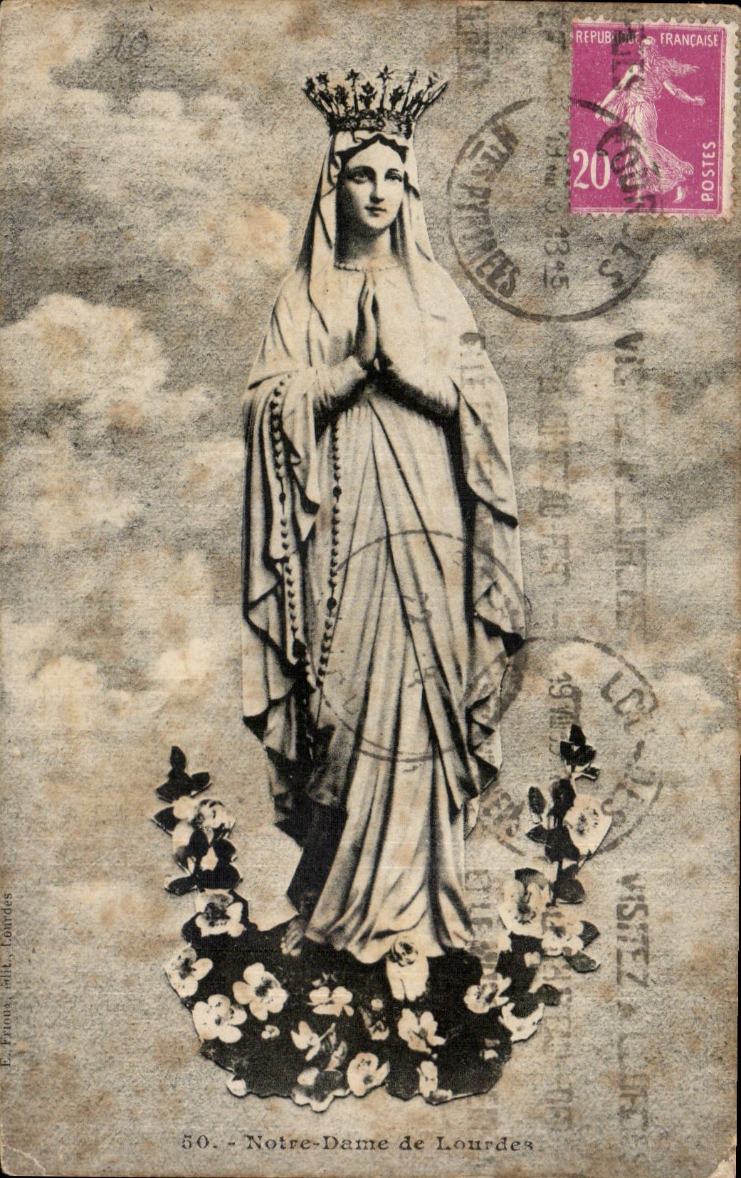 CPA Notre Dame de Lourdes 