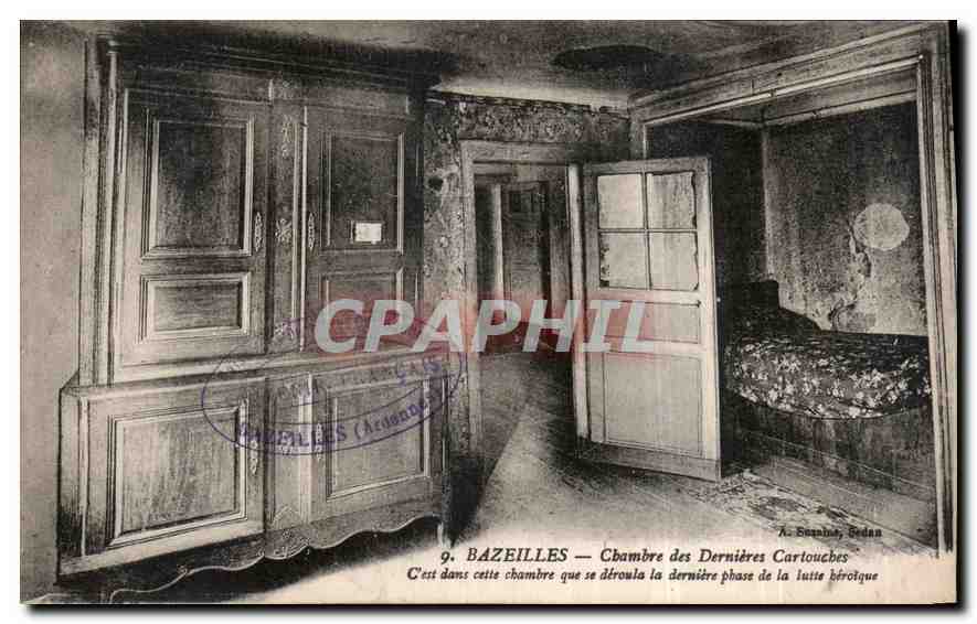CPA Bazeilles Chambre des Dernieres Cartouches 