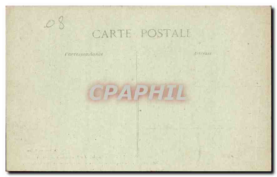 CPA Bazeilles Chambre des Dernieres Cartouches  — Rückseite