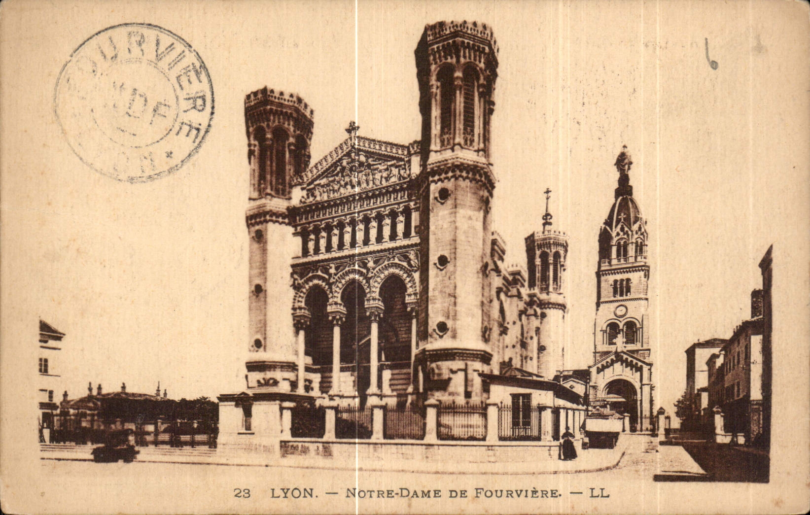 CPA Lyon Notre Dame de Fourviere 
