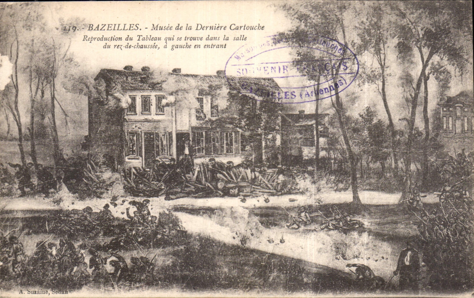 CPA Bazeilles Musee de la Derniere Cartouche 