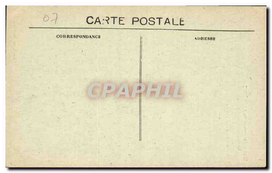 Sites pittoresques de l'ARDÈCHE — la route du Pont d'Arc dans les rochers, du côté de Vallon — Branel, photo. Alais — Reverso